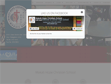 Tablet Screenshot of makatihope.edu.ph